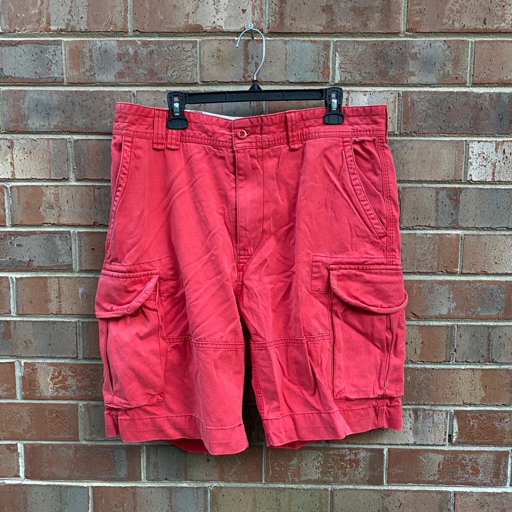 Polo Ralph Lauren Chino Cargo Shorts Red Pink